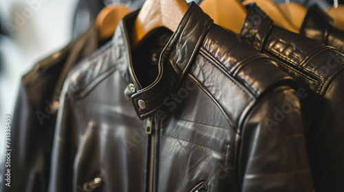 Exquisite and handcrafted, this high-end leather jacket mockup stands out with its impeccable texture and superior craftsmanship. Every detail is meticulously designed to exude luxury and so