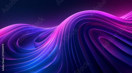 Colorful abstract flowing wave lines background for keynote or presentation design