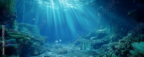 Underwater Cinematic Spectacle The Enigmatic Realm of Atlantis in Ultra-Realistic Visuals