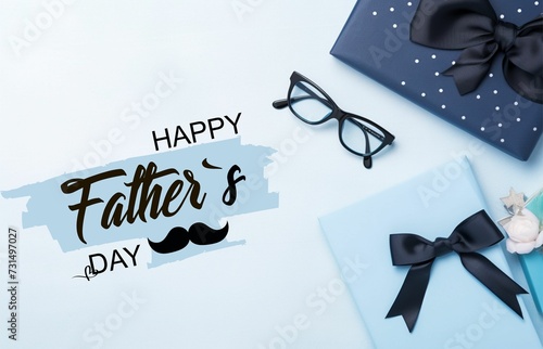 Happy Father's day banner design and social media post