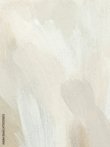 Aesthetic texture with paint brush strokes. Abstract neutral art background in delicate colors