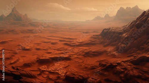火星の景色