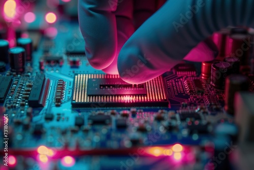 Component Installation and Quality Control of Circuit Board