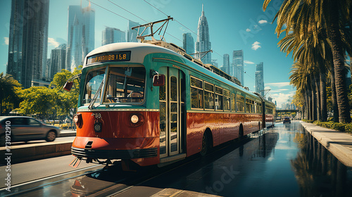 Tramway in Dubai