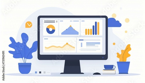 Digital Financial Reporting Tools, the transition to digital reporting in finance with an image showing professionals using financial reporting software or spreadsheets to generate reports, AI 