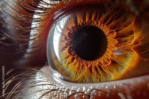 Human Cyborg AI Eye optic nerve regeneration. Eye retinal vein occlusion optic nerve lens congenital color vision deficiency color vision. Visionary iris ophthalmic artery sight dichromacy eyelashes