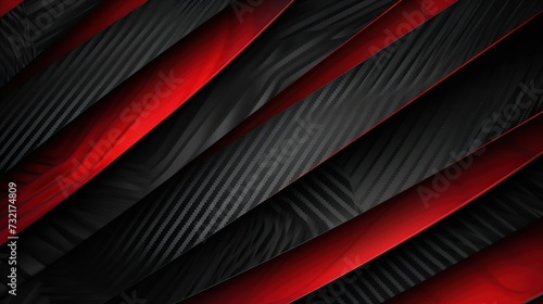 abstract red and black carbon fiber background