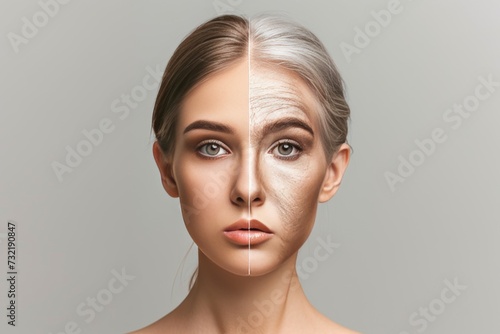 Aging hollowed cheeks. Young to old generation mycosis fungoides. Less Wrinkles, taste and smell changes, prebiotic serum, lines through skin care, anti aging cream, dna damage and facial contouring