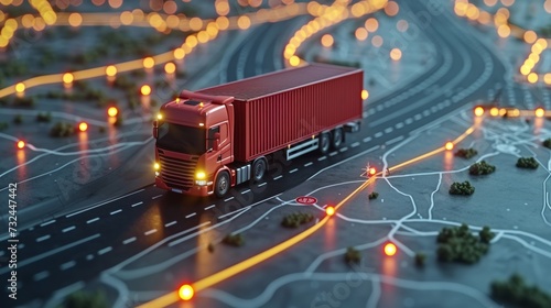 Improve logistics efficiency with topview GPS tracking for optimized routing and cargo management, reducing fuel costs and ensuring timely deliveries.