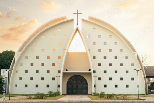 Church in Brazil with unique architecture