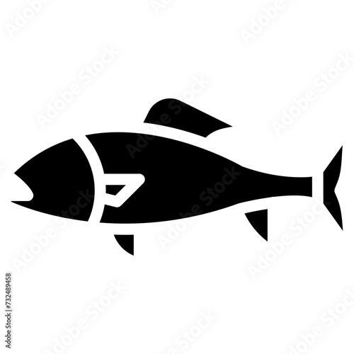 Red Snapper icon vector image. Can be used for Fish and Seafood.