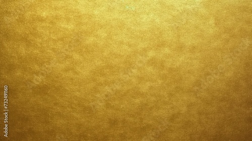 AI generated illustration of a plain golden texture as a background