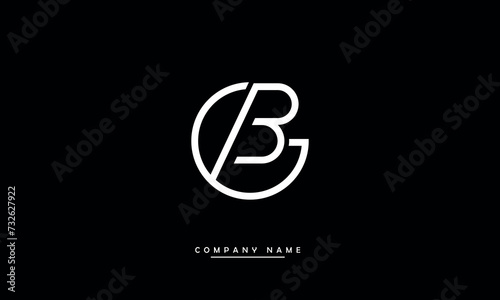 GB, BG, G, B Abstract Letters Logo Monogram