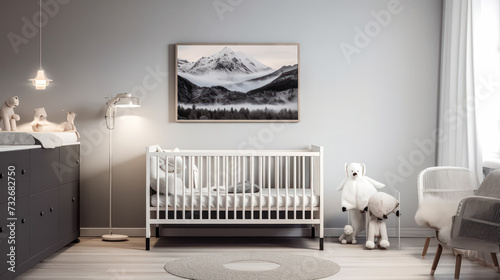 a charming haven with this cute baby room interior