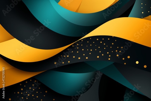 abstract background for St Piran's Day
