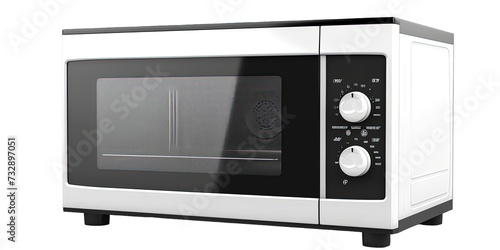 microwave oven white background