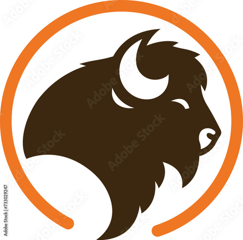 Bison Logo Vector