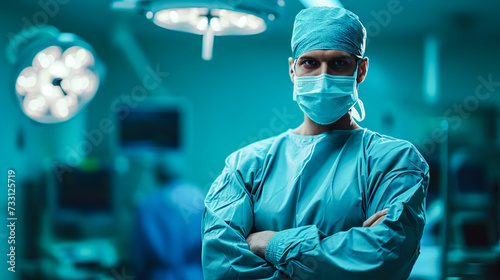 手術室の男性医師のイメージ