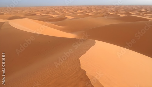 Sand dunes in the Sahara Desert, Merzouga, Morocco 