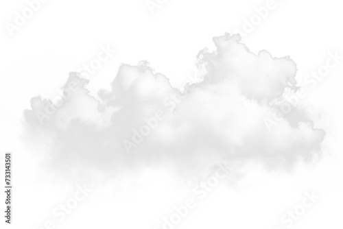 realistic cloud fog overlay isolated on the transparent background