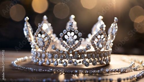 luxury crown with diamonds a diadem jewelry