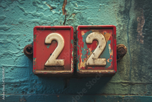 photo of a odd and even number with a one and a two