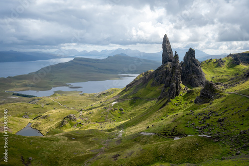 Old Man of Storr on the isle of Skye. High quality photo
