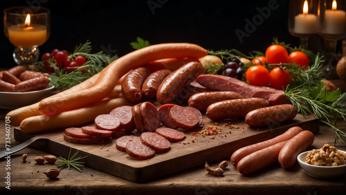 delicious sausages the table nutrition