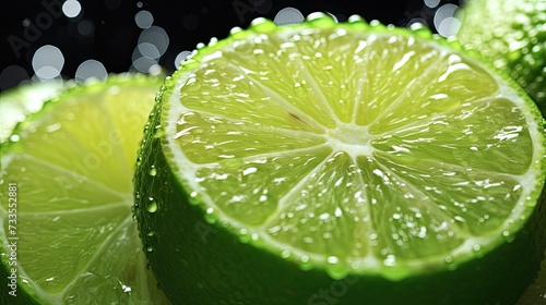 Lime close-up, Hyper Real