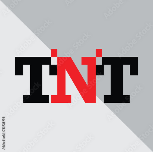 Letter TNT Design Logo Vector