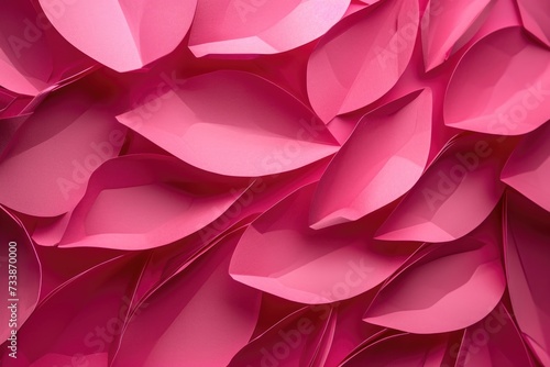 Pop Up paper craft photography with magenta background texture