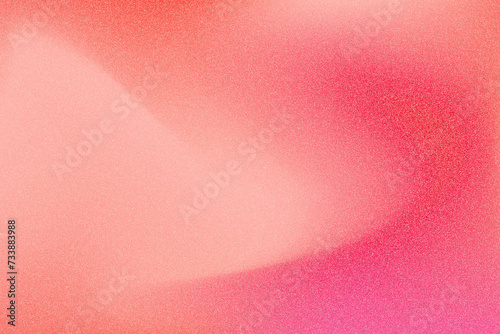 Retro pink grainy texture. Bright smooth noise gradient wallpaper with copy space. Aesthetic pink shades backdrop for product display, websites, presentations, flyers.