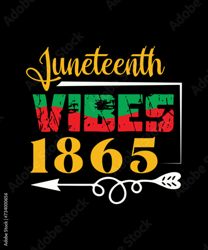 juneteenth vibes 1865 svg