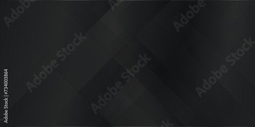 Modern and luxury black background with triangular lines, Gradient color black geometric lines with modern seamless pattern, black background for web design and cover design.
