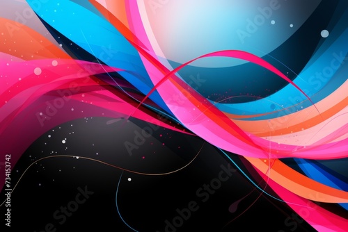 Abstract background with pink and blue waves for healt awareness, Dermatological Conditions
