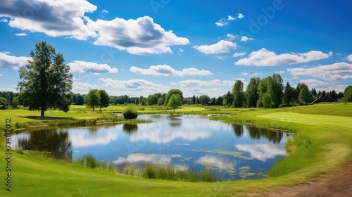 water farm pond