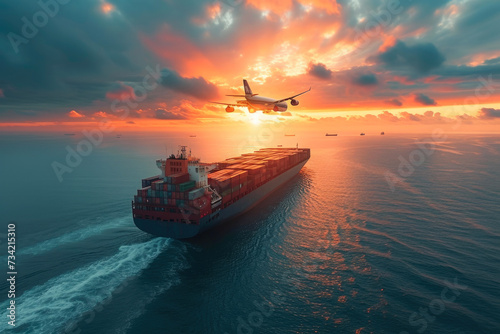 Shipping and Soaring: Vessels Across Elements
