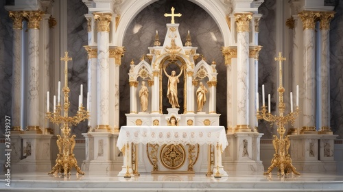 vestments catholic church altar