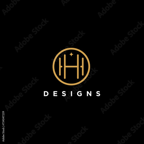 hh circle logo design inspiration