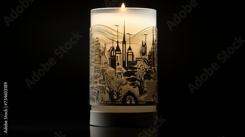 holocaust jewish memorial candle