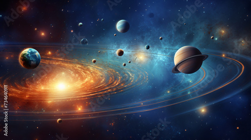 astrology and astronomy background