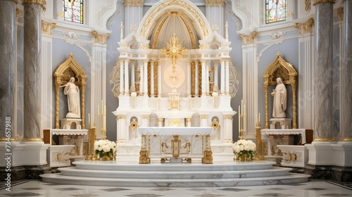 sanctuary catholic church altar
