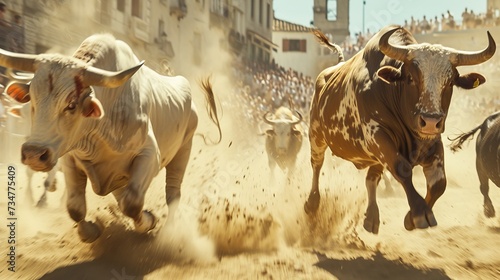 The Matador: Confronting the Bull's Intense Charge
