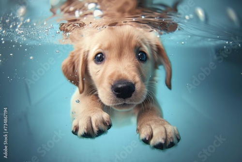  FILE #: 184260660 Preview Crop Find Similar DIMENSIONS 4085 x 2723px FILE TYPE JPEG CATEGORY Dogs LICENSE TYPE Standard or Extended Underwater funny photo of golden labrador retriever puppy in s