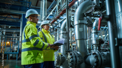 Protective Gear and Industrial Reactors for Chemical Engineers Inspection
