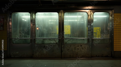 train subway doors