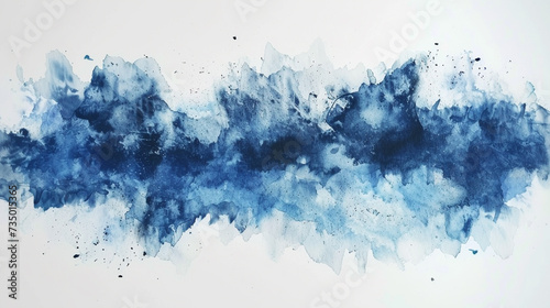 Navy Blue color watercolor texture