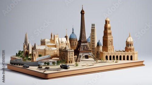 Wooden Model of the City of Paris