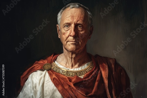 Marcus Tullius Cicero: roman statesman, republican politician, orator, philosopher, and scholar - an eminent figure in ancient history and classical civilization