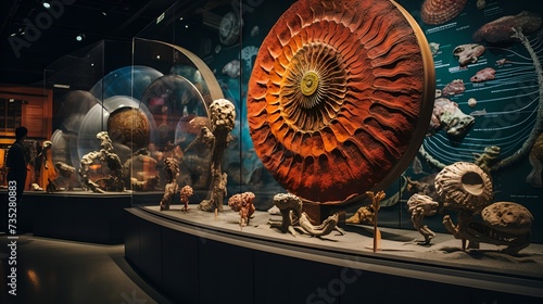A Glimpse into the Past: Fossil Display at Museum Sparks Curiosity on Darwin Day
